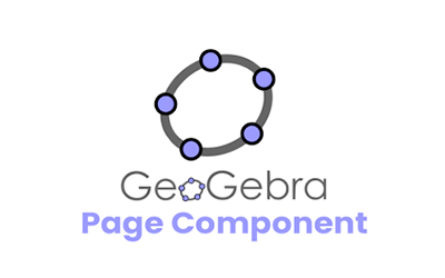 Screenshot of GeoGebra 