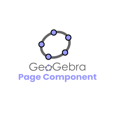 Plugin: GeoGebra Page Component